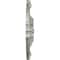 Ekena Millwork Hamilton Ceiling Medallion (Fits Canopies up to 3 3/4"), Hnd-Painted Flash Gold, 17 3/8"OD x 1 3/4"P CM17HAFLS - alternate 4